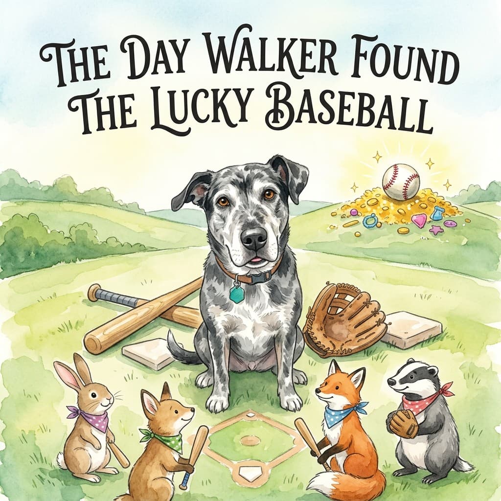 Example personalized pet storybook cover preview